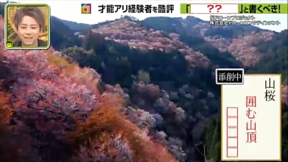MBSテレビ「プレバト!!」で「桜ドローンプロジェクト」の桜映像を提供いたしました。