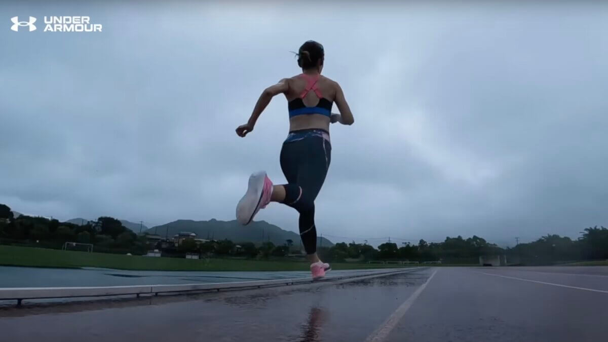 UNDER ARMOUR 『UAフロー ベロシティ ウインド2』のイメージ映像をドローン撮影いたしました。