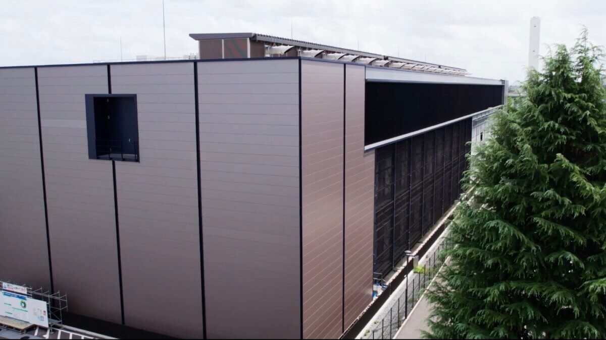 NTTデータセンターをドローン撮影いたしました。