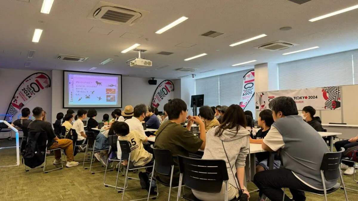 SusHi Tech Tokyo 2024でドローン制作＆レース「ロボコのドローン ファクトリー」を企画運営しました。