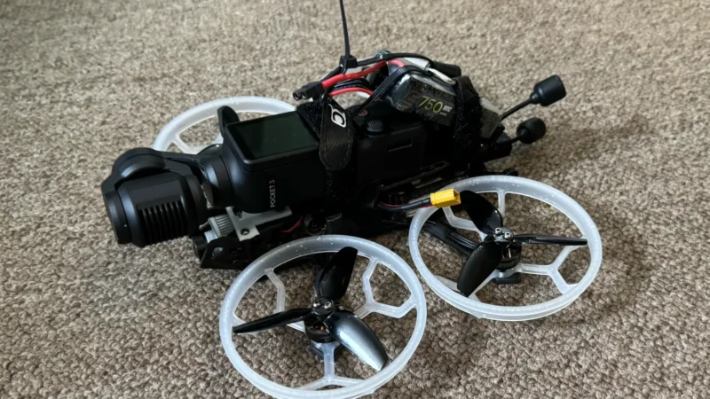 Osmo Pocket2を搭載したマイクロドローン