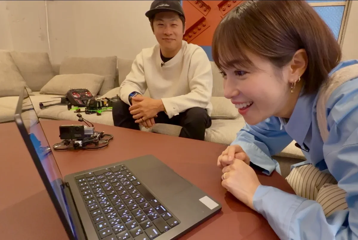 ズームイン!!サタデーの取材風景